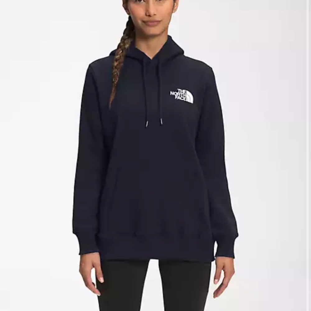 women’s navy north face hoodie